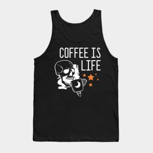 Coffee is Life - For Coffee Addicts Tank Top